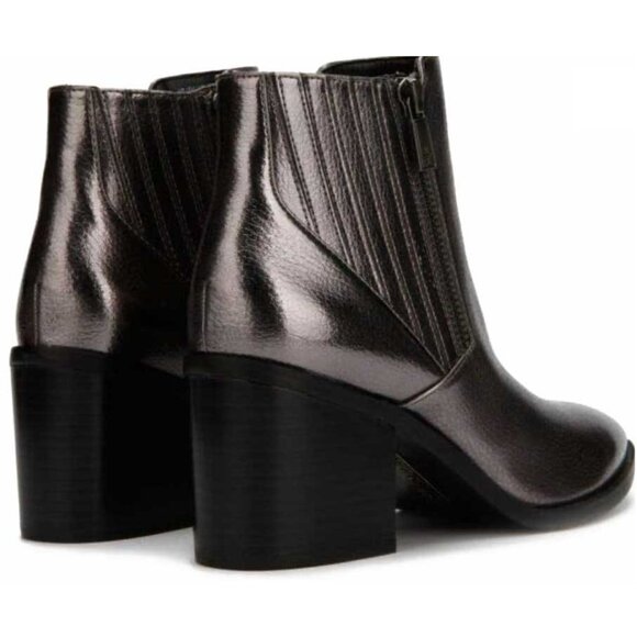 Kenneth Cole Womens Cue Up Block Heel Pointed Toe Ankle Bootie - Shin Kickers - Picture 7 of 8